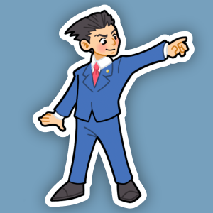 Phoenix Wright du jeu vidéo Ace Attorney