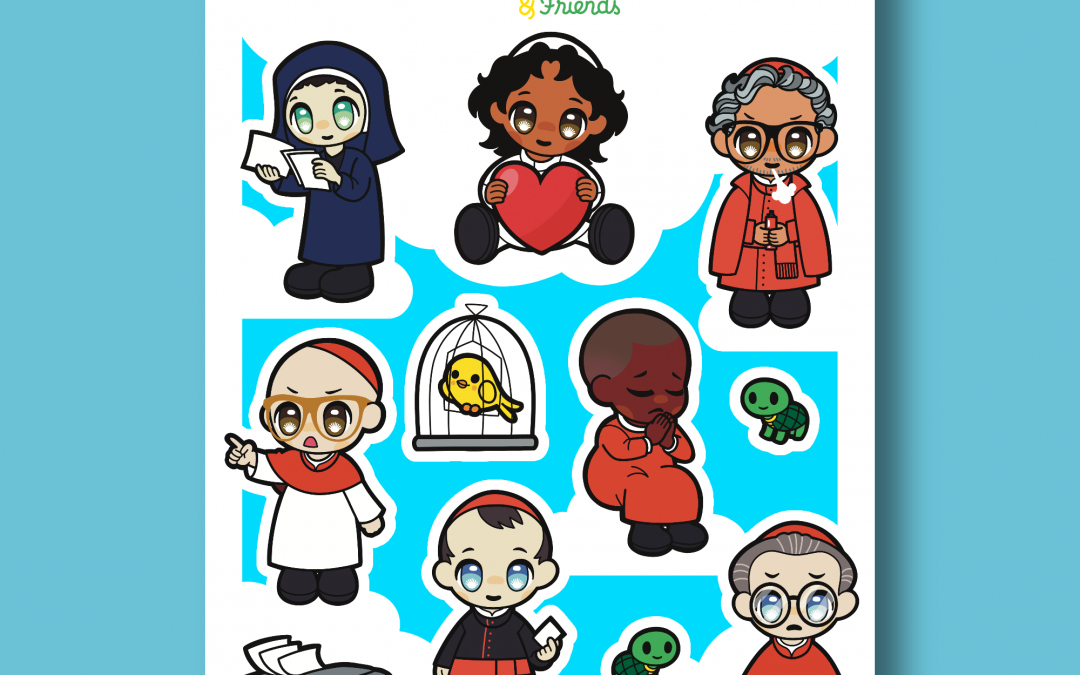 Conclave X Luce Planche de stickers